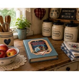 Vintage Keepsake Recipe Collection Cookbook Full of Handwritten Recipes